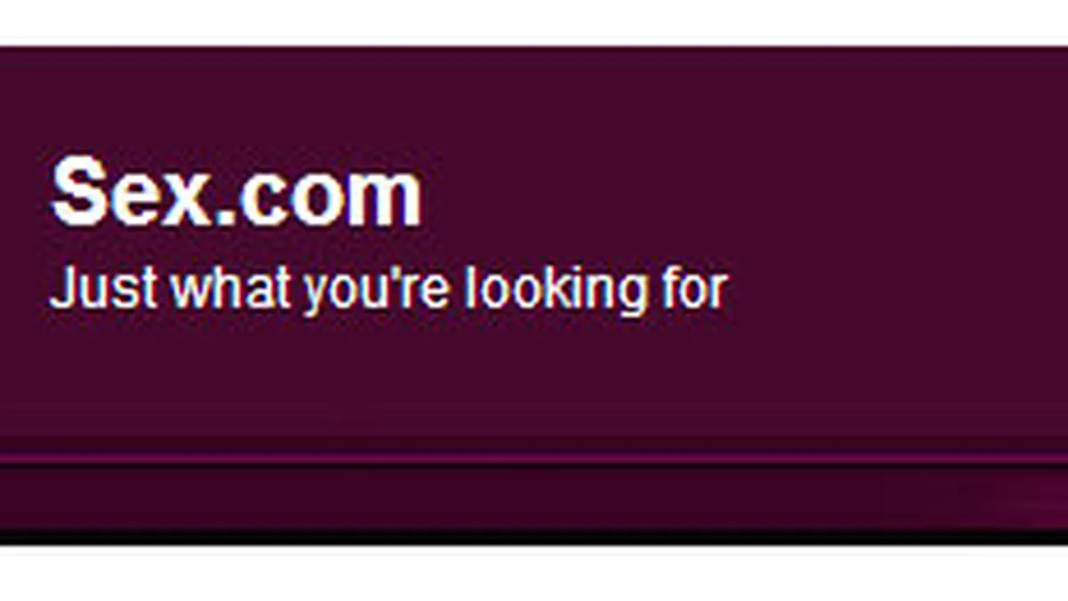 Domeniul Sex.com, vandut cu 13 mil. dolari