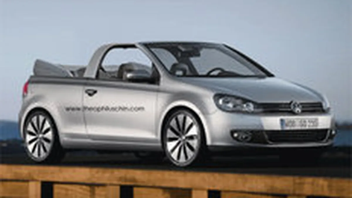 Volkswagen Golf Cabrio intra in productie la primavara