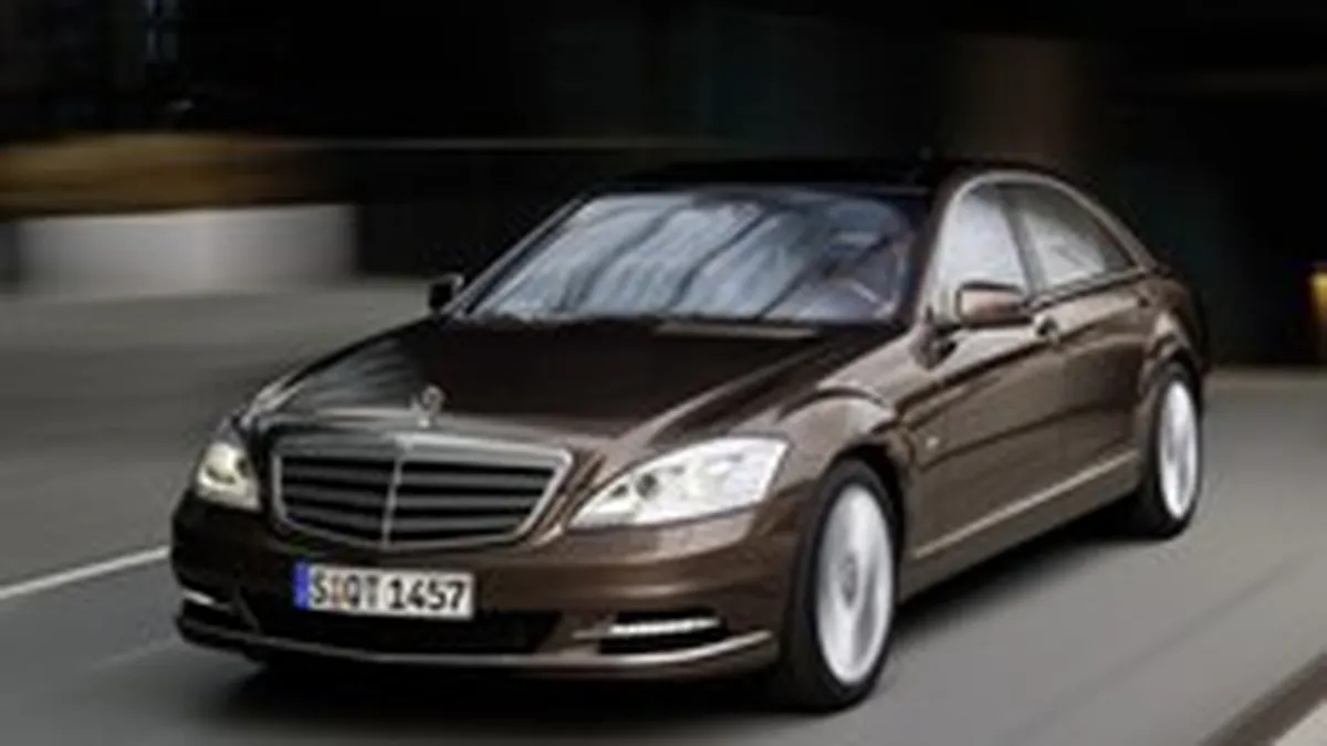 Mercedes lanseaza primul S-Class cu motor in patru cilindri din istoria companiei