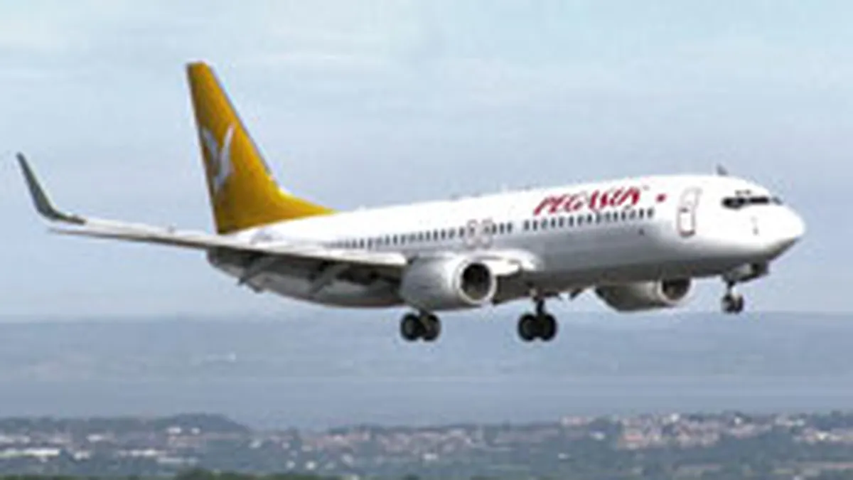 Operatorul aerian turc Pegasus ar putea intra pe piata low cost din Romania in ianuarie