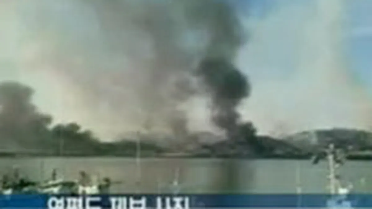 Alerta maxima: Coreea de Nord a atacat cu obuze o insula sud-coreeana. VIDEO