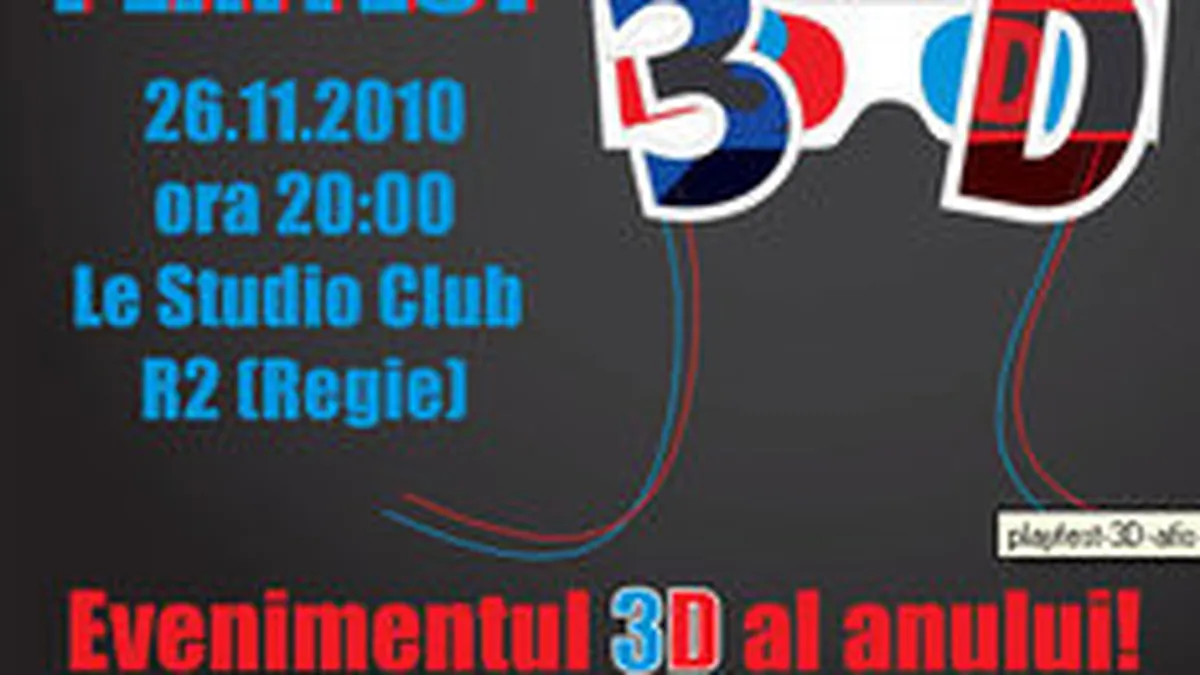Noaptea premiantilor la PlayFest 3D (P)