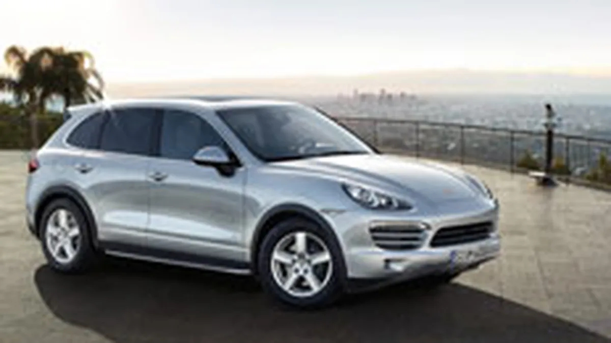 Vanzarile Cayenne au saltat de 7 ori profitul trimestrial al Porsche