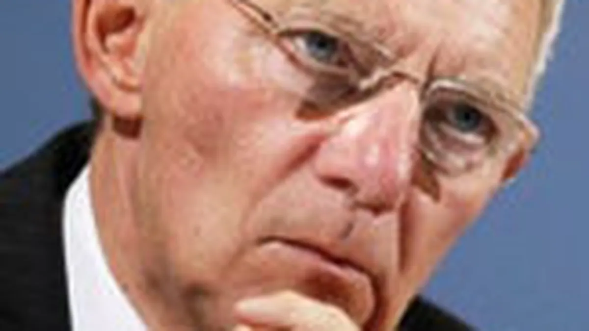 Germanul Wolfgang Schauble, desemnat de FT cel mai bun ministru de Finante din 2010