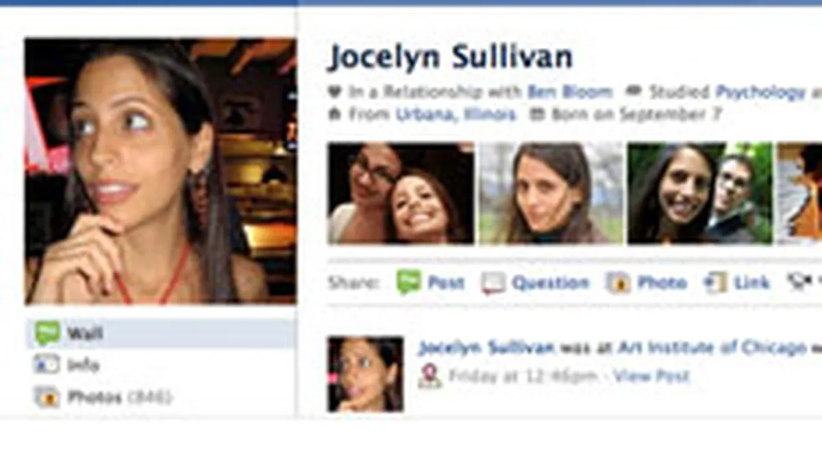 Facebook a \redesenat\ pagina de profil. Vezi care sunt noutatile