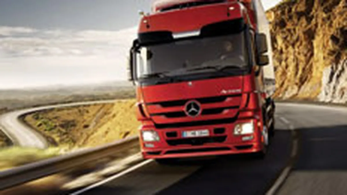 Revigorare si pe segmentul vehiculelor comerciale: Crestere de peste 40% pentru Daimler Trucks in T3