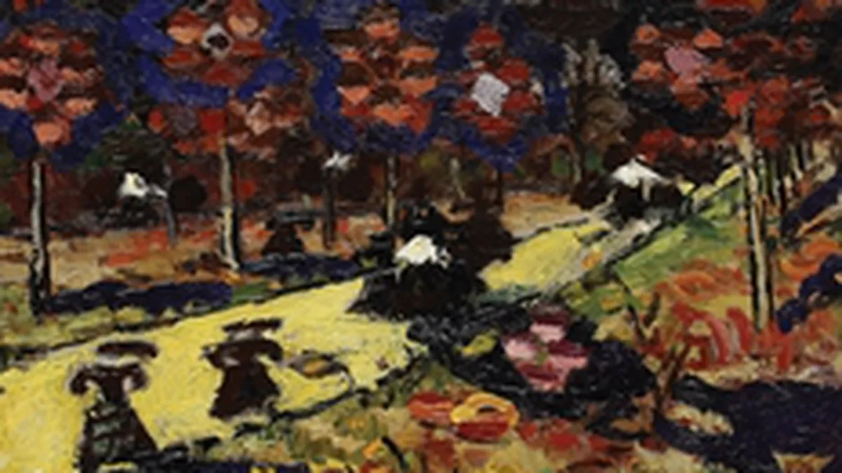 \Noapte la Stefanesti\, cel mai scump tablou scos joi la o licitatie, cu 100.000 euro