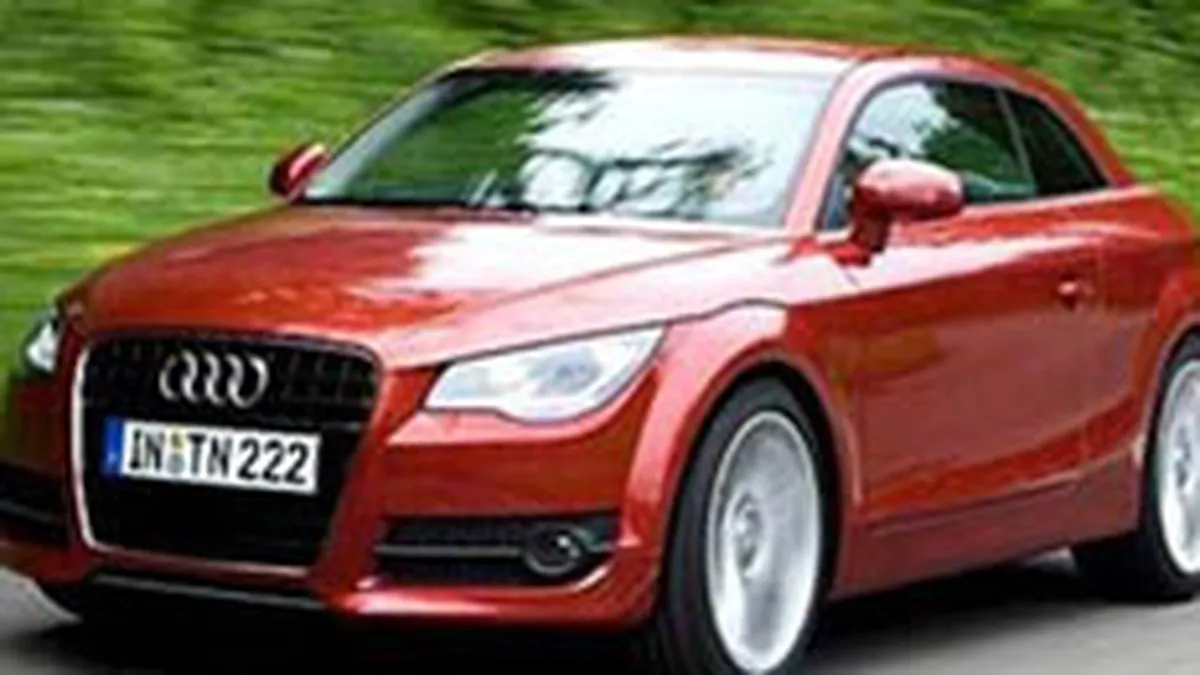 Audi ar putea depasi in 2011 tinta de vanzari pentru A1, rivalul Mini