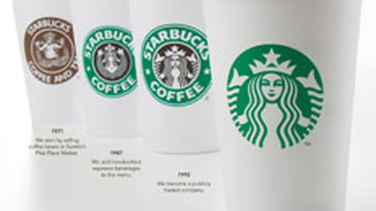 Starbucks isi scoate numele de pe logo