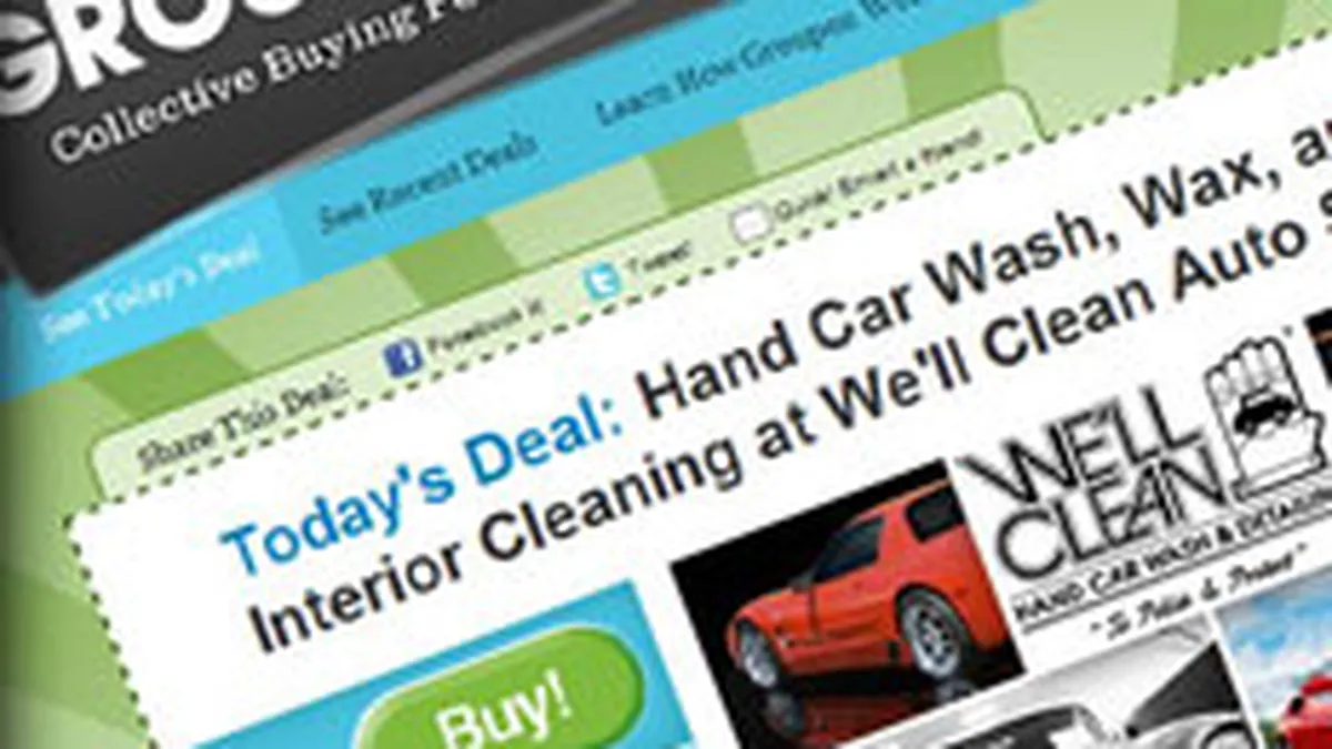 Groupon, companie prezenta si in Romania, a finalizat un proces de finantare de 950 mil. $