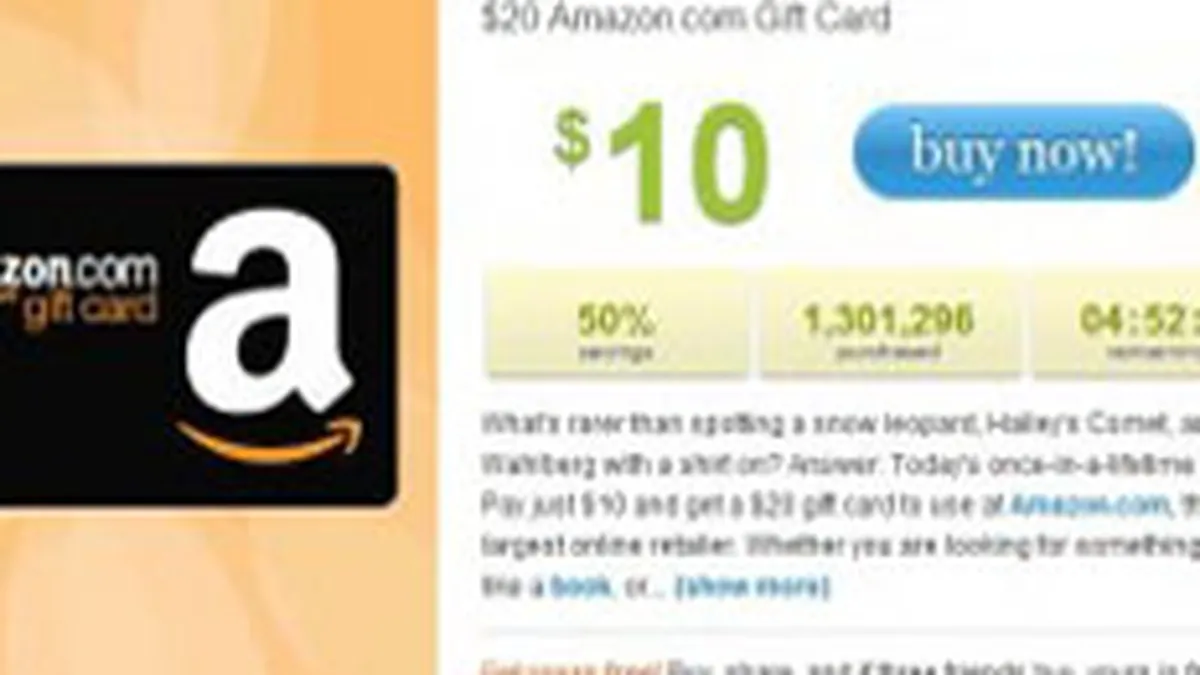 Nou record al site-urilor de cupoane: Concurent al GroupOn vinde vouchere in valoare de peste 26 mil. $