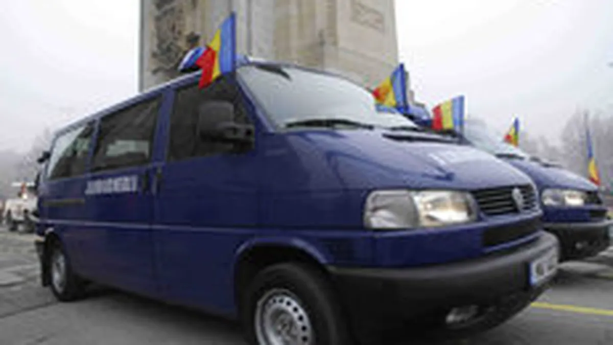 Jandarmeria Romana vrea sa cumpere autovehicule de 35 mil. euro