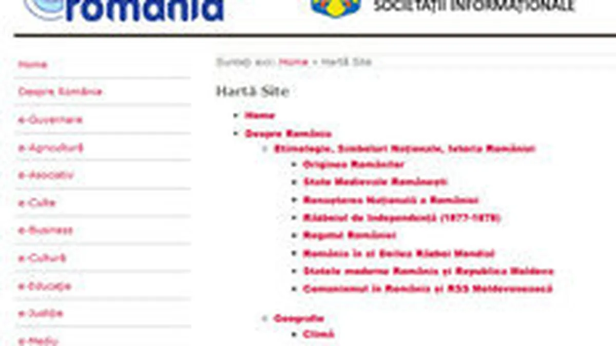 Platforma e-Romania, operationala din vara