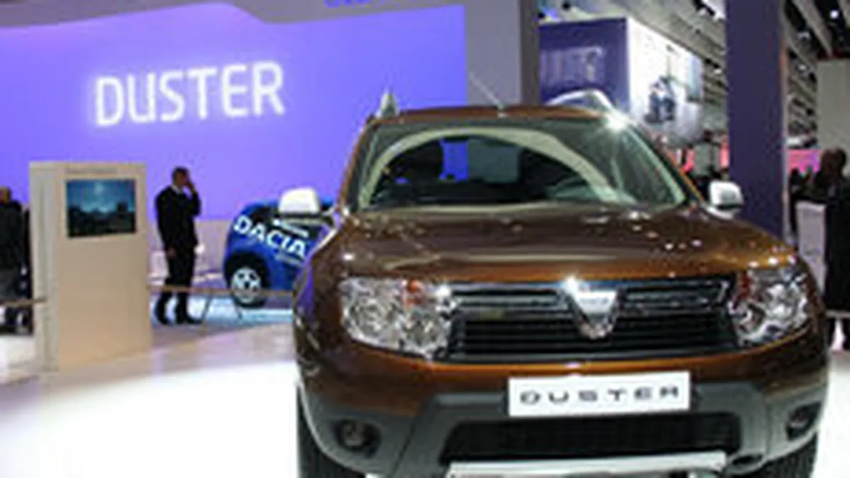 Dacia Duster, cea mai vanduta masina de teren in 2010