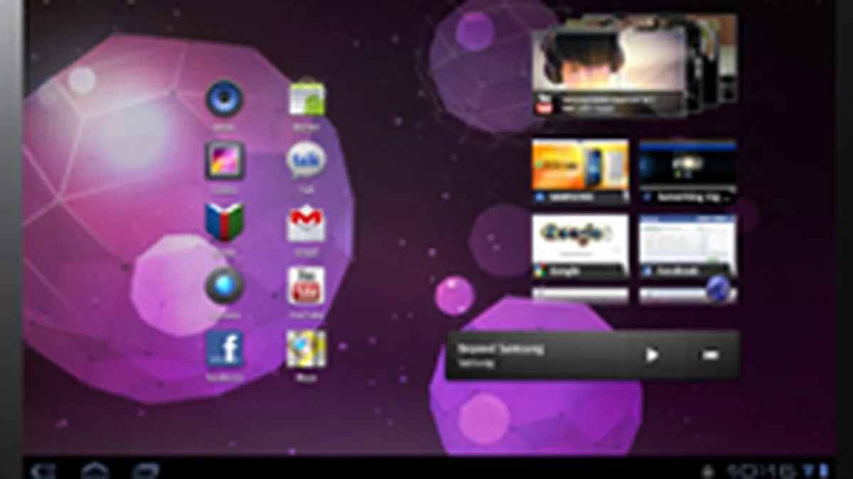 Samsung a lansat tableta Galaxy Tab 10.1. In Romania ajunge in martie-aprilie prin intermediul Vodafone