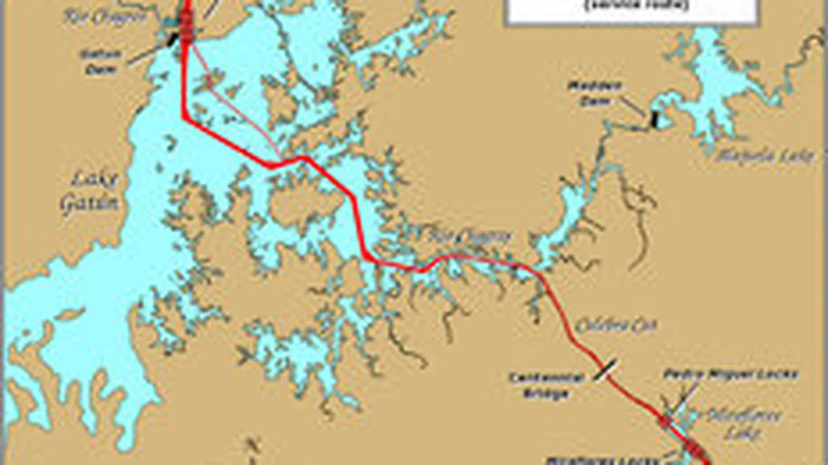 China vrea sa construiasca un rival pentru canalul Panama