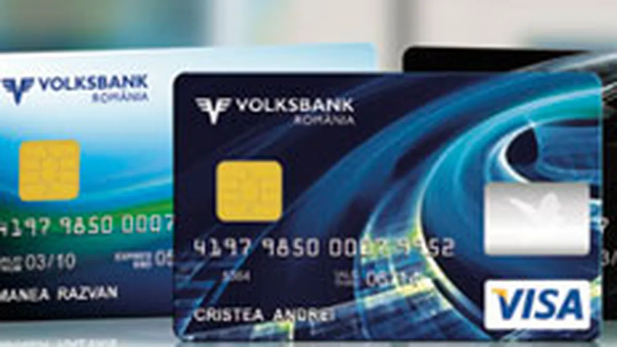 Volksbank Romania trece la carduri cu cip