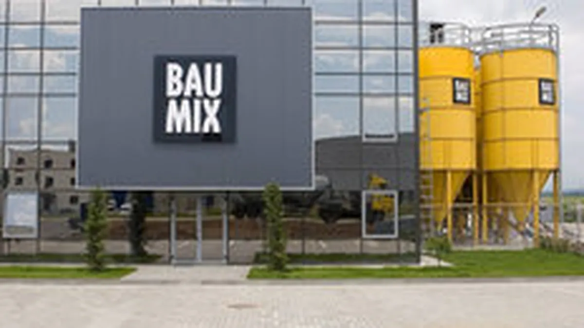 Baumix a trecut pe profit in 2010, dar vanzarile i-au scazut cu 15%
