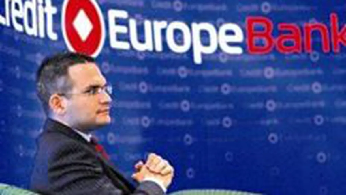 Credit Europe Bank Romania, profit de 3,65 milioane de euro in 2010