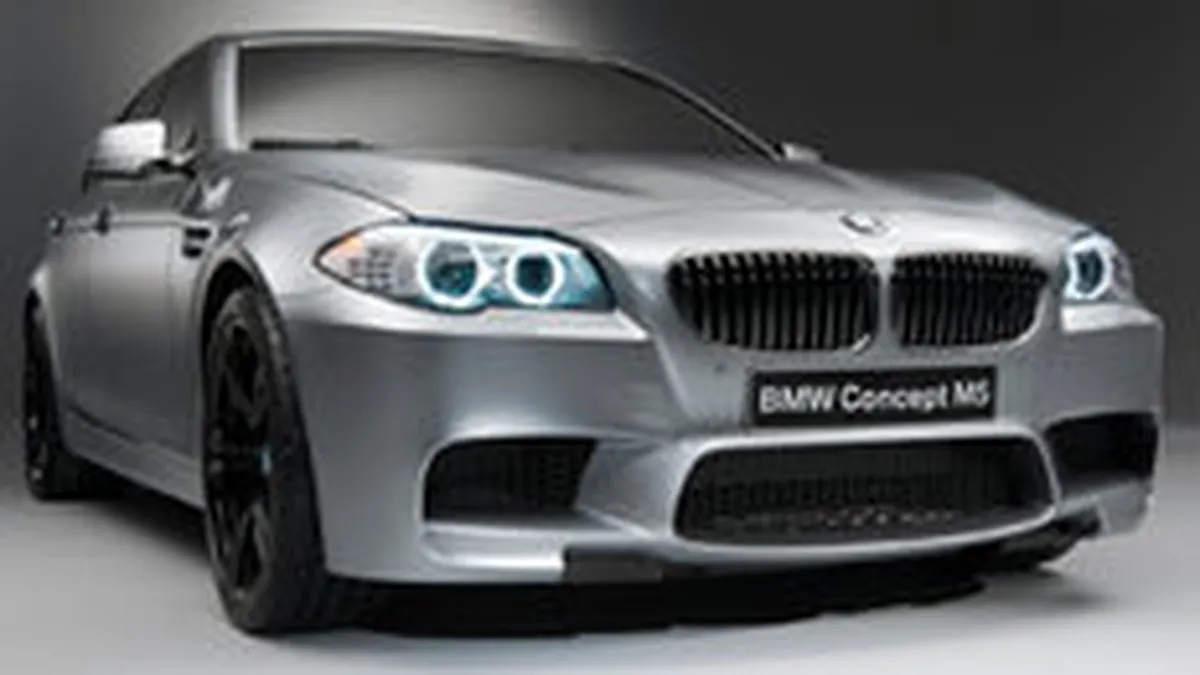 BMW M5 Concept - fotografii si informatii oficiale