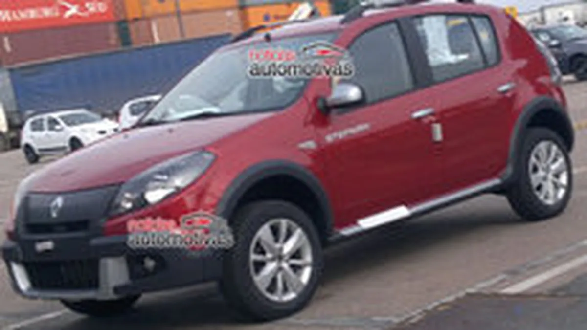 Dacia pregateste un facelift pentru Sandero (GALERIE FOTO)