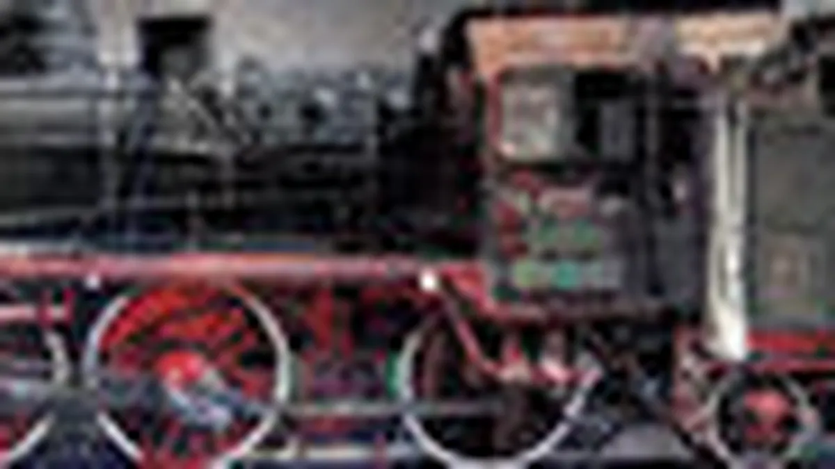 O locomotiva pretendenta la Cartea Recordurilor, scoasa la licitatie