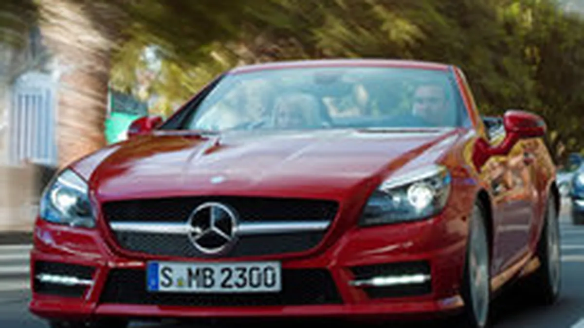 Mercedes a lansat in Romania noul SLK (GALERIE FOTO)