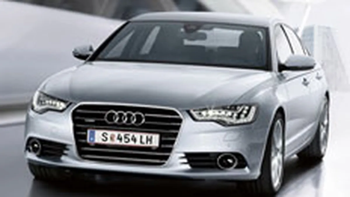 Noul Audi A6, disponibil in Romania cu preturi incepand de la 42.300 euro cu TVA