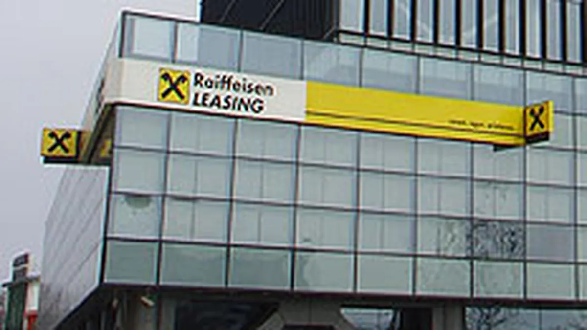 Finantarile acordate de Raiffeisen Leasing au crescut de 5 ori anul trecut, la 53 mil. euro
