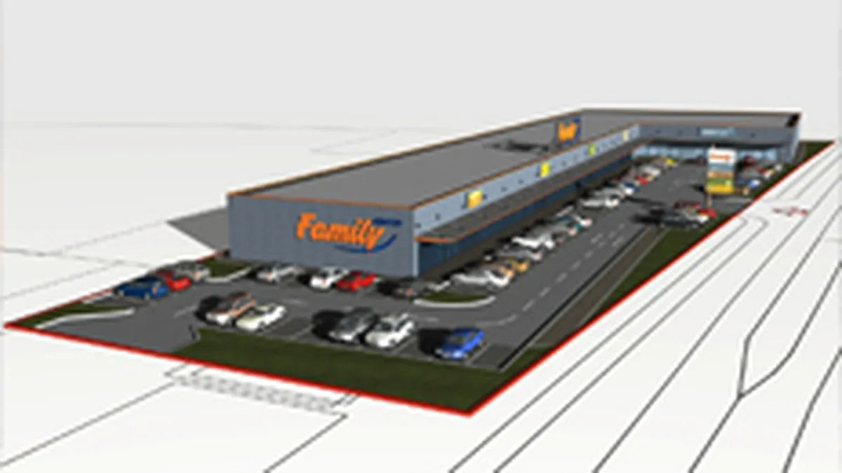 Family Center Rm. Valcea s-a deschis joi dupa o investitie de 7 mil. euro