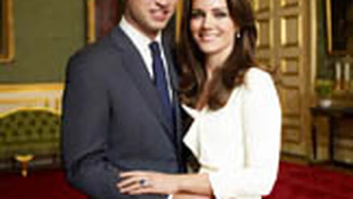 Unde poti urmari online nunta printului Wiliam cu Kate Middleton
