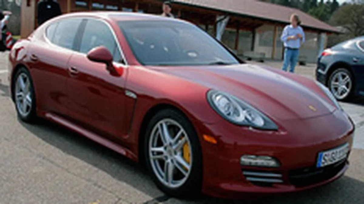 Porsche lanseaza Panamera Diesel in Romania