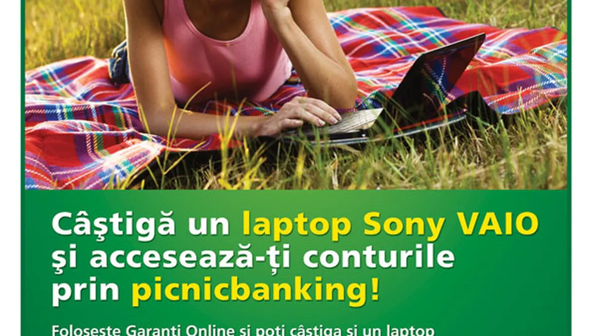 Garanti Bank va propune tranzactii bancare online prin picnicbanking! (P)