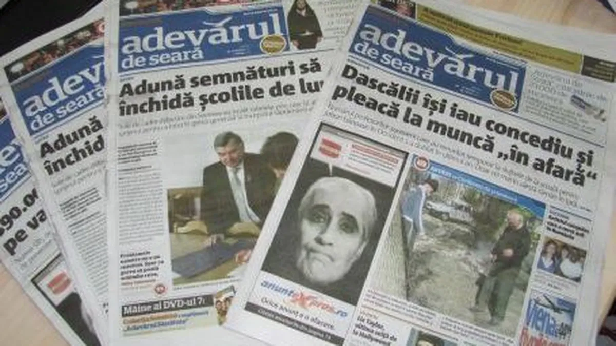 Redactor-sef Adevarul de Seara: Ziarul va aparea intr-o formula noua