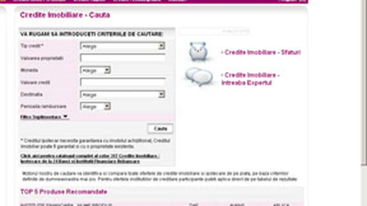 O piata cu patru mari jucatori. De ce au succes site-urile de comparare financiara