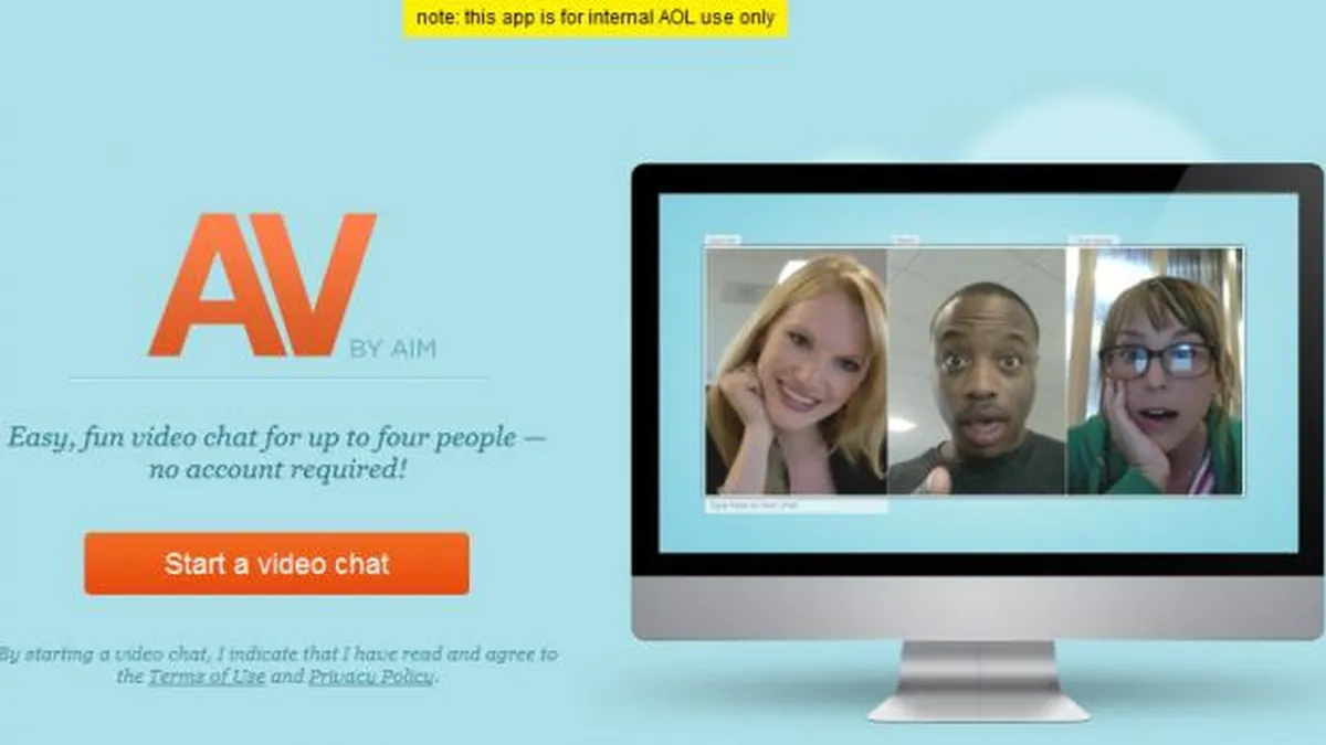 AOL lanseaza un serviciu de video-chat fara log-in sau download