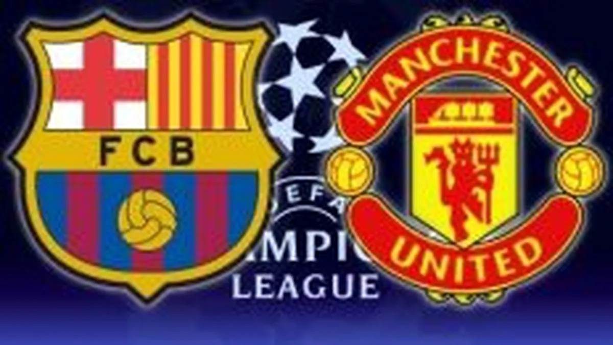 Barcelona - Manchester, o finala de 1,7 milioane de romani