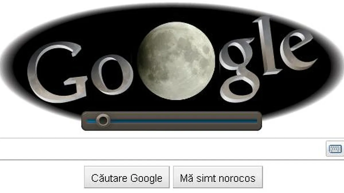 Google si-a schimbat logo-ul pentru a marca eclipsa de luna de noaptea trecuta