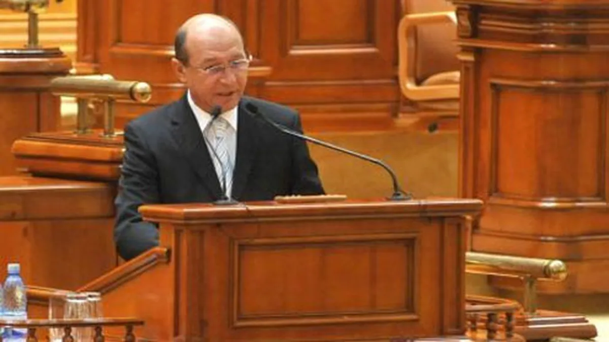 Basescu: Avem noroc ca datoria noastra nu a ajuns la 60% din PIB. Alte tari stau mai prost