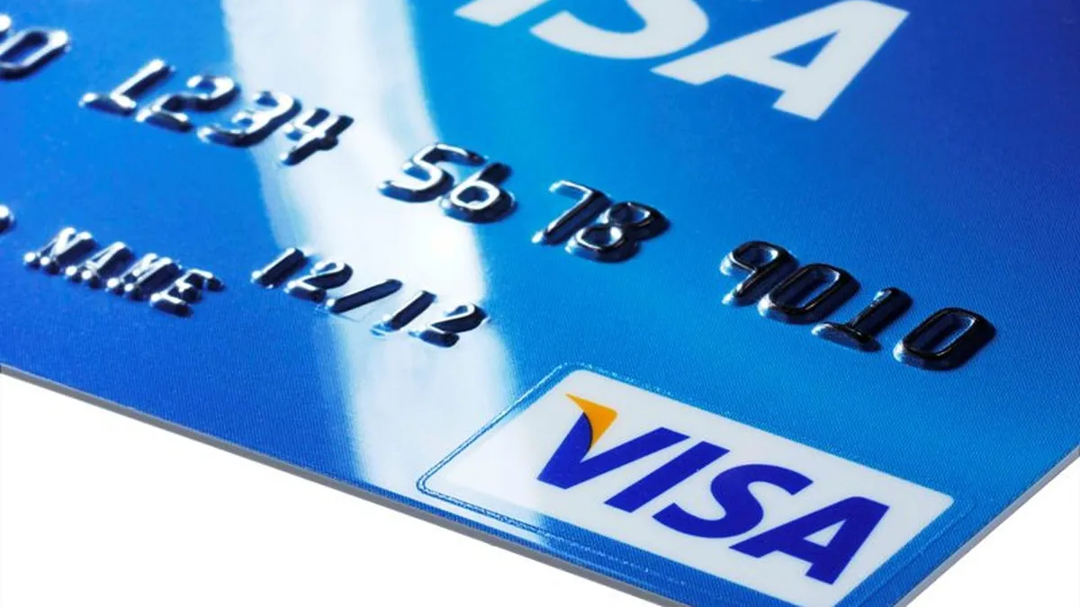 Visa a lansat un card tactil pentru nevazatori