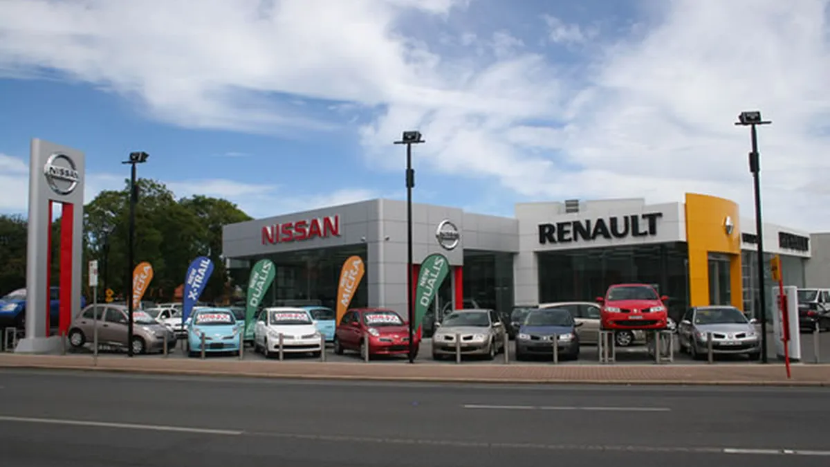 Masinile Renault si Nissan se vor vinde in Romania printr-o noua firma