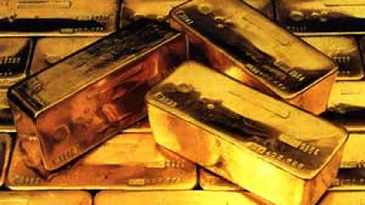 Pretul aurului creste de 10 sedinte, cea mai indelungata ascensiune din ultimii 40 de ani