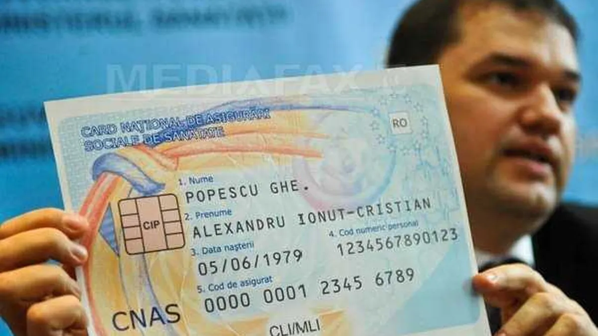 Licitatia pentru cardurile de sanatate a fost anulata