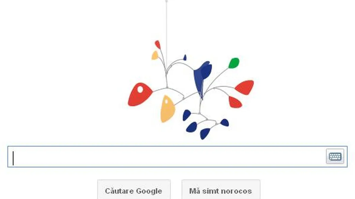 Google a creat un Doodle special pentru a sarbatori 113 ani de la nasterea unui sculptor american