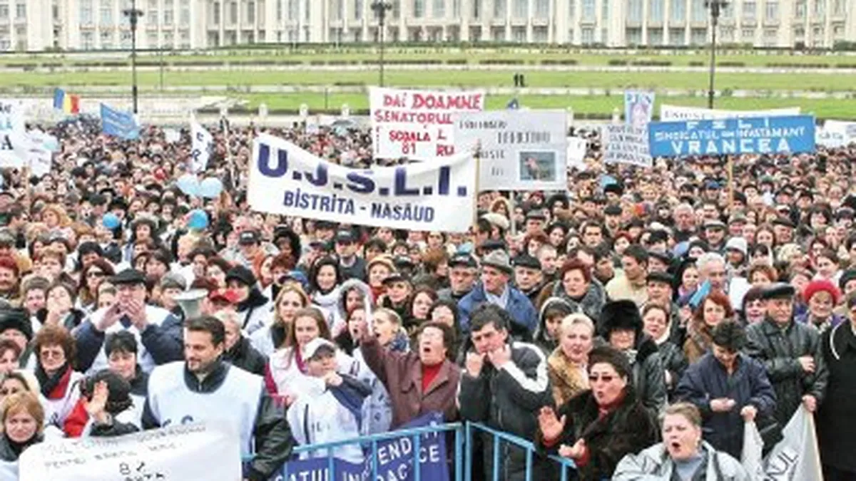 Sindicalistii ameninta cu iesirea in strada, nemultumiti de disponibilizarile de la Posta
