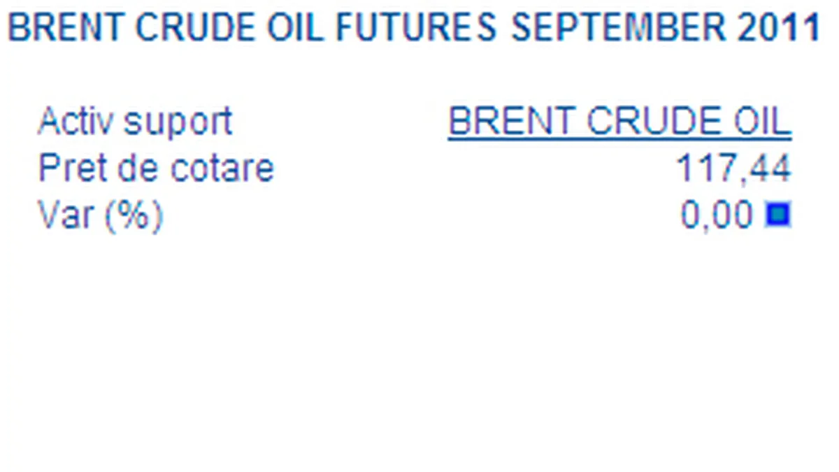 Investitorii pot face pariuri pe argint si petrol incepand de luni si la BVB