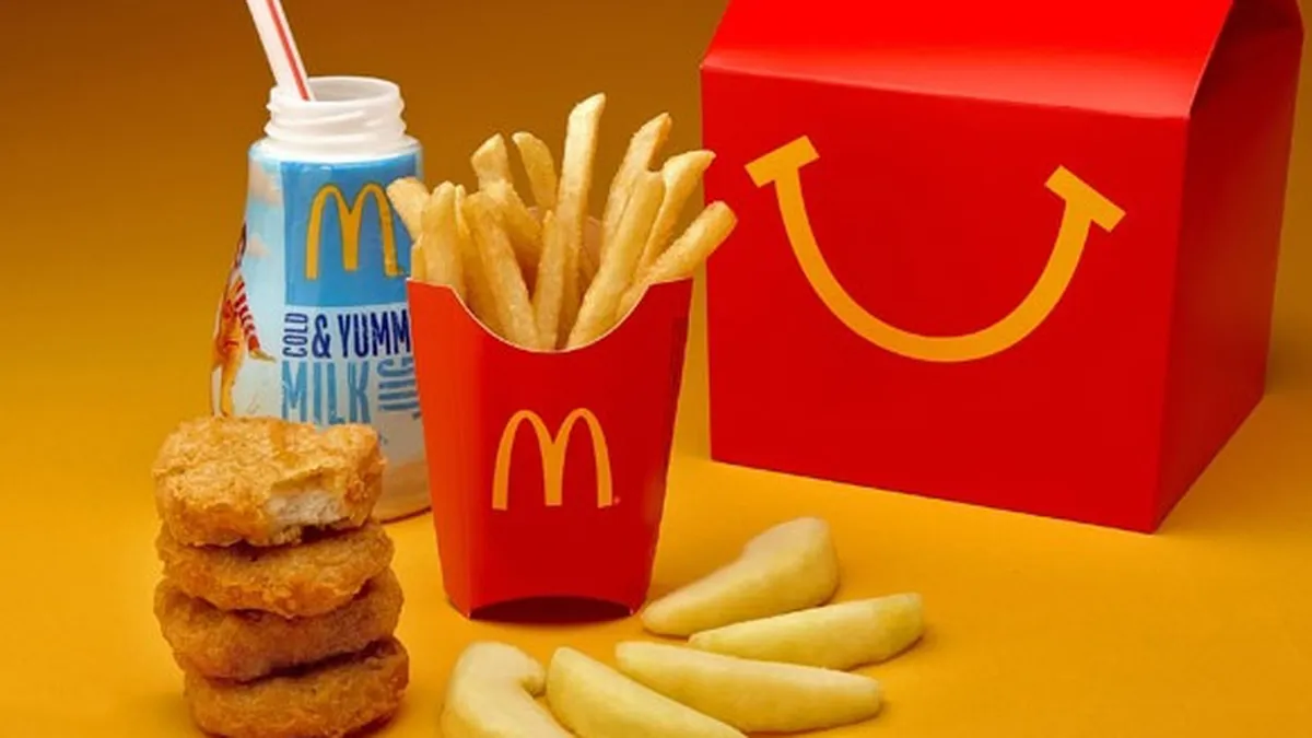 McDonald’s se vrea mai sanatos: Introduce bucatele de mar in Happy Meal-uri din SUA