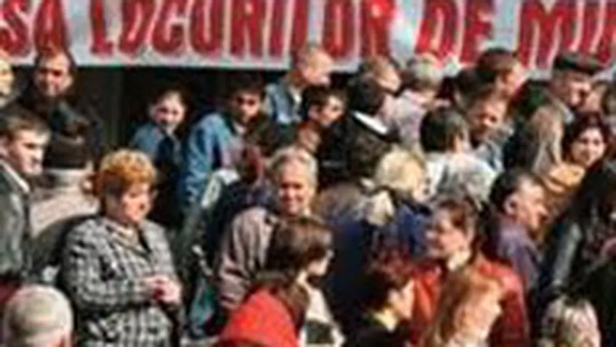 Rata somajului a crescut la 7,5% in iunie