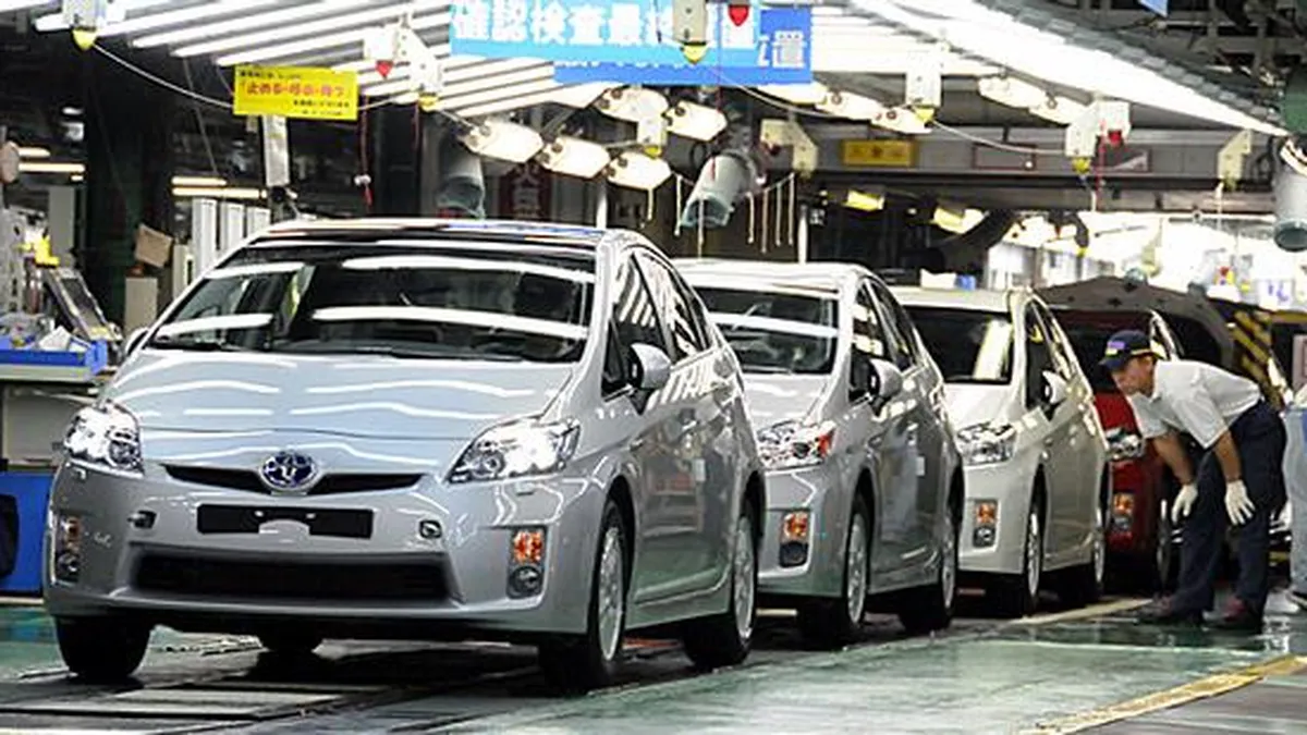 Toyota, pierderi de 1,4 mld. $ in T2, din cauza cutremurului din martie