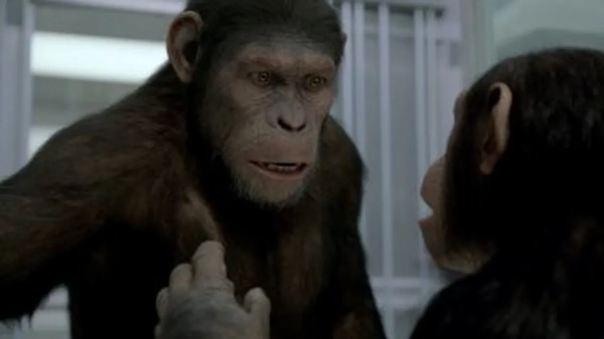 Filmul Rise of the Planet of the Apes, noul lider in box-office